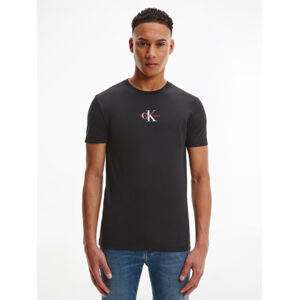 Calvin Klein pánské černé tričko - S (0GK)
